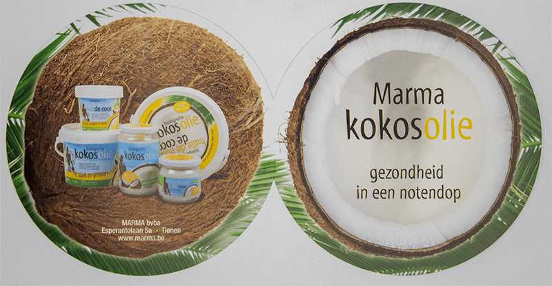 Marma Kokosolie folder NL